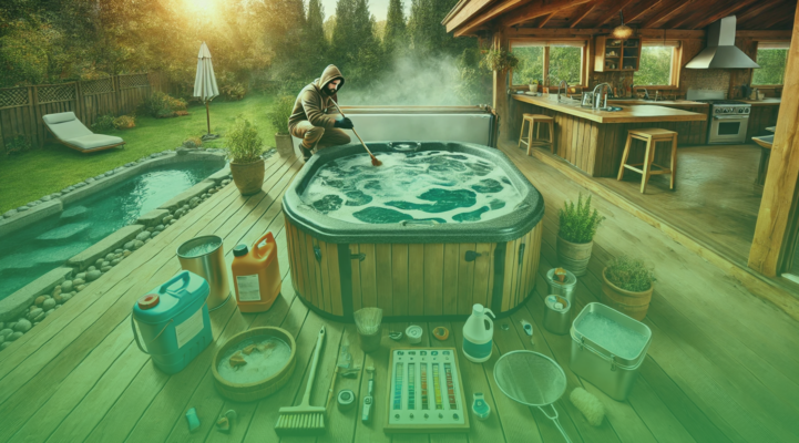 dézsafürdő karbantartása